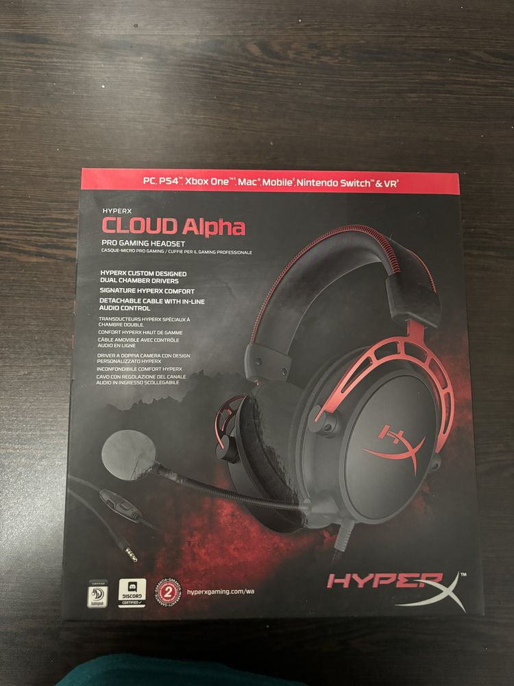 Casti Hyperx cloud Alpha