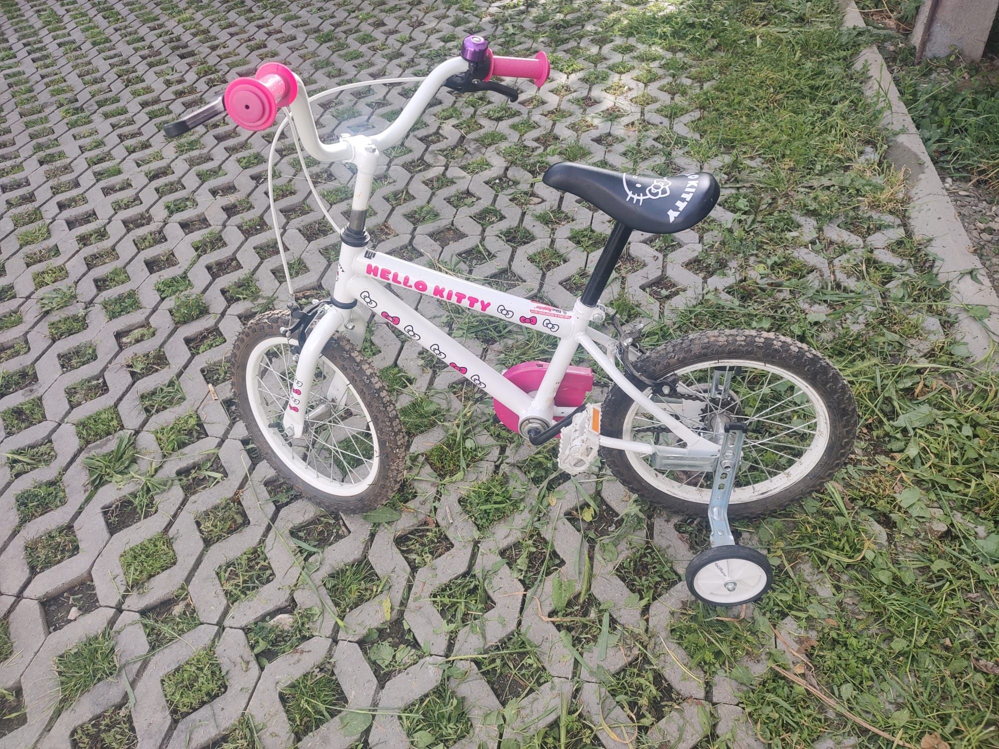 Bicicleta cu echipament de protectie