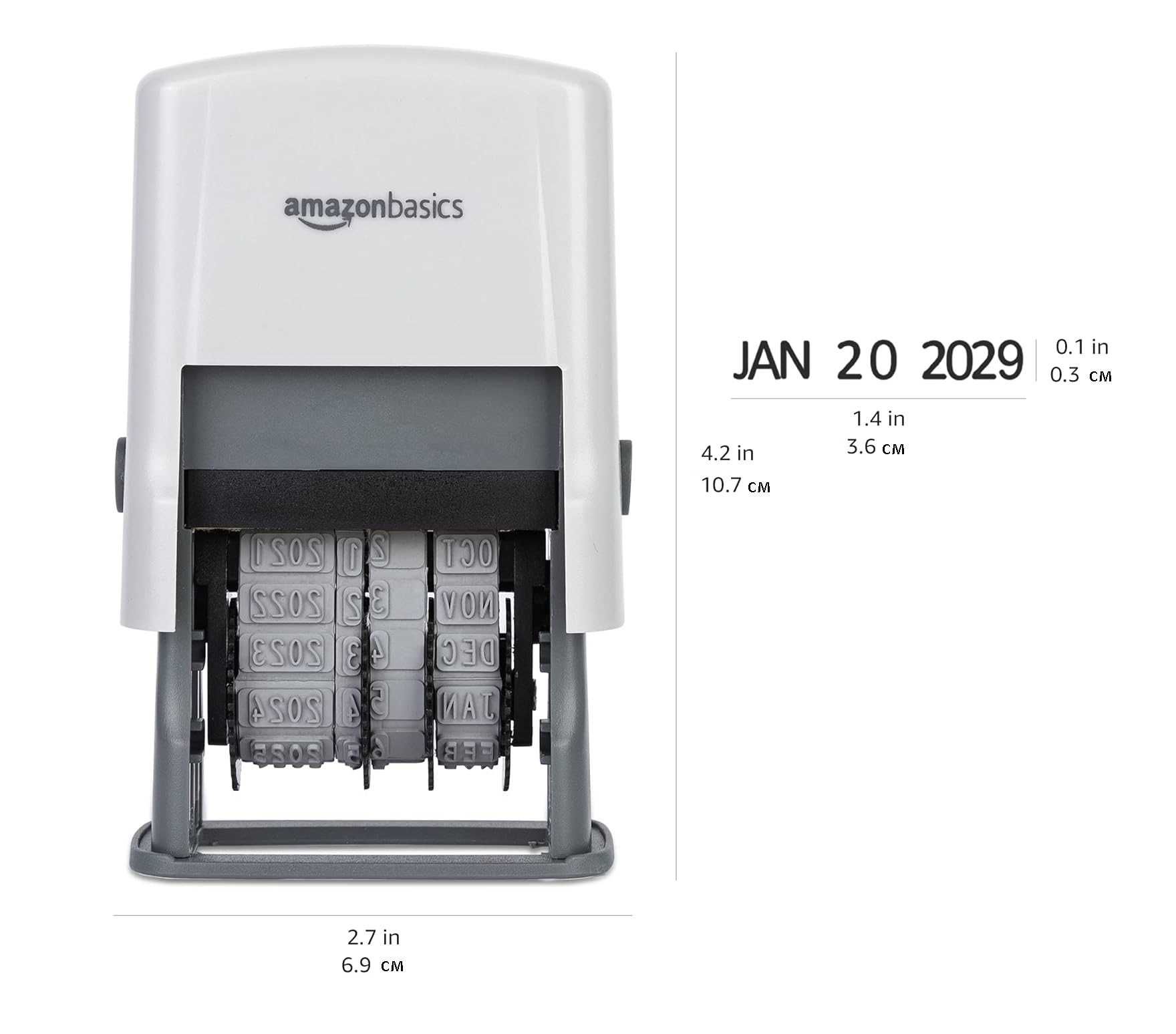 Печат с дата Датник Amazon Basics Автоматичен номератор печат
