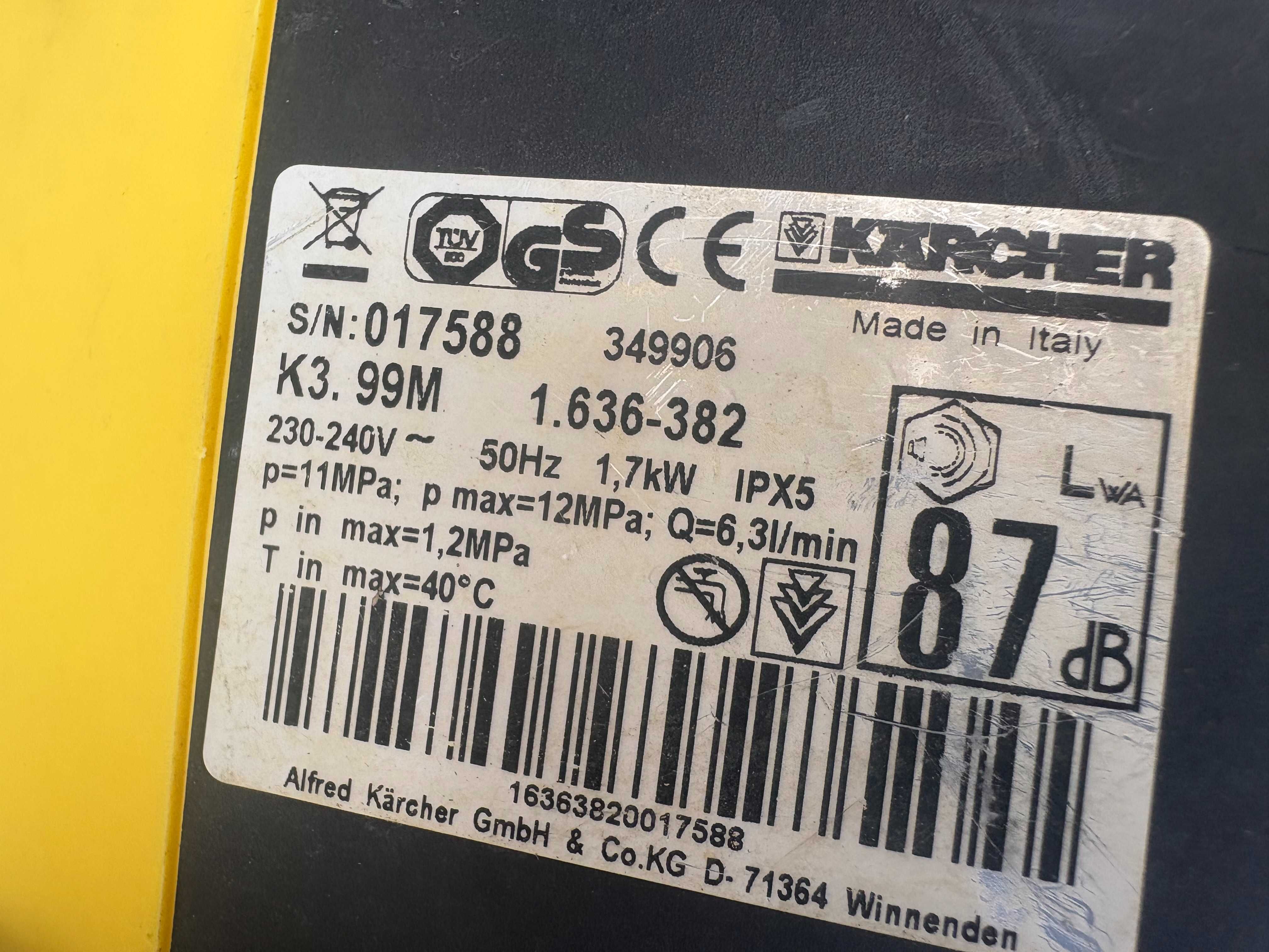 Водоструйка - Karcher K3 / К6