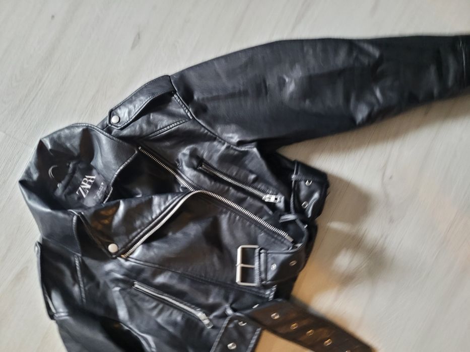 Geaca damă piele naturala Zara