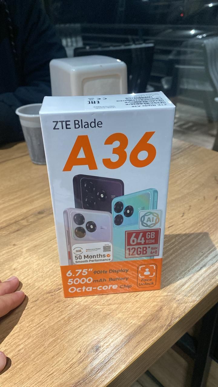 ZTE жаңа ашылмаған
