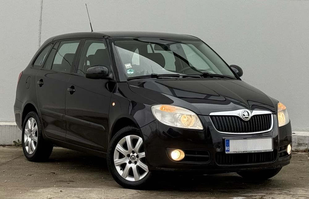 SKODA-FABIA 1.9-TDI/105.CP 2009-E4 5+1-Trepte Auto-Impecabill