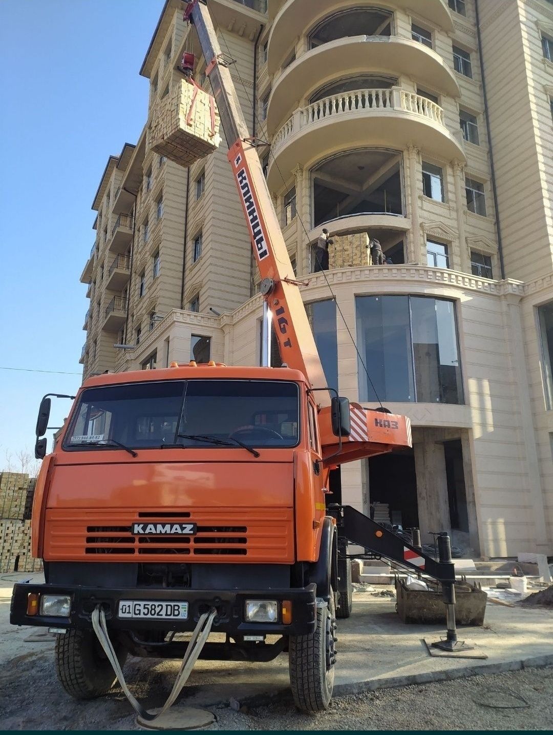 Услуги автокрана