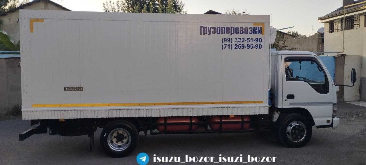 ГРУЗОПЕРЕВОЗКИ на авторефрижераторе ISUZU