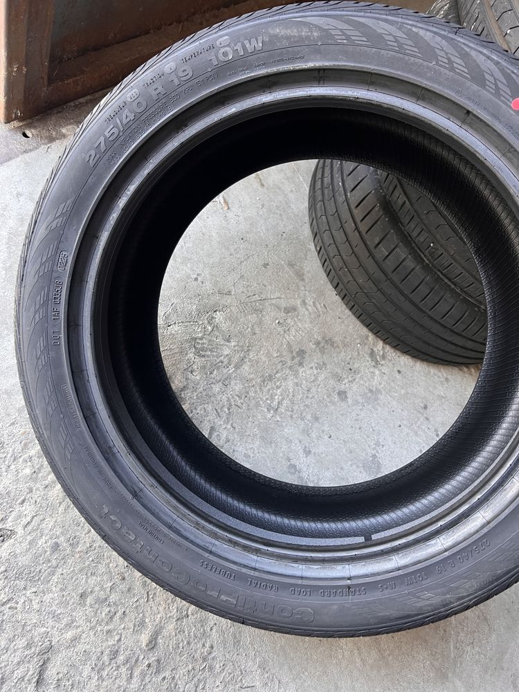 4 anvelope NOI 275/40/19 , Continental !