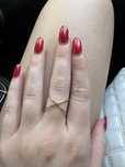 Inel criss cross aur Indira