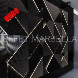 Декоративни 3D Led панели - 3д гипсови панели, облицовки за стени 0042