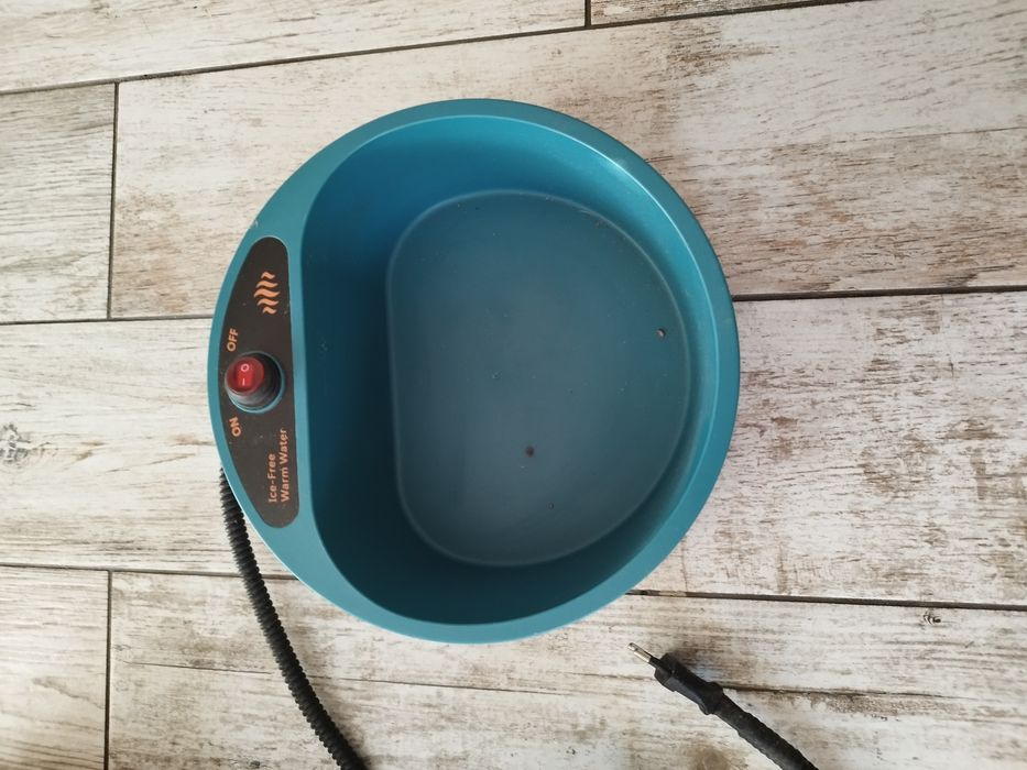 Bol cu incalzire mancare/apa pentru pisici/caini, 26 cm