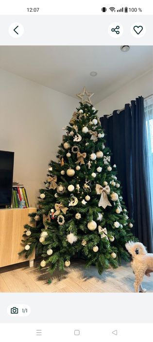 Brad artificial, 220  cm înaltime