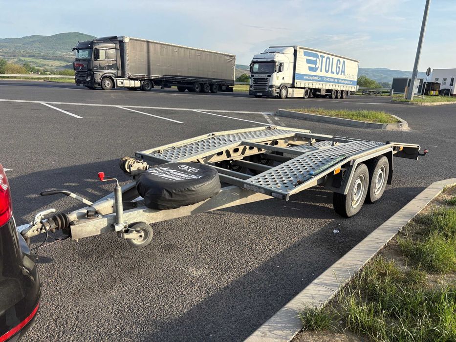 Platforma auto Trailer Remorca Gala Siriusz 4 m 2t