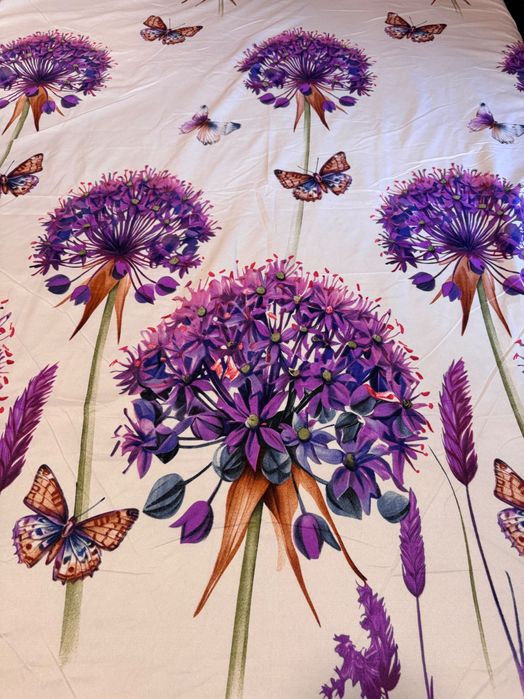 Lenejerie de pat pentru o persoană 4 piese, Casa Pucioasa