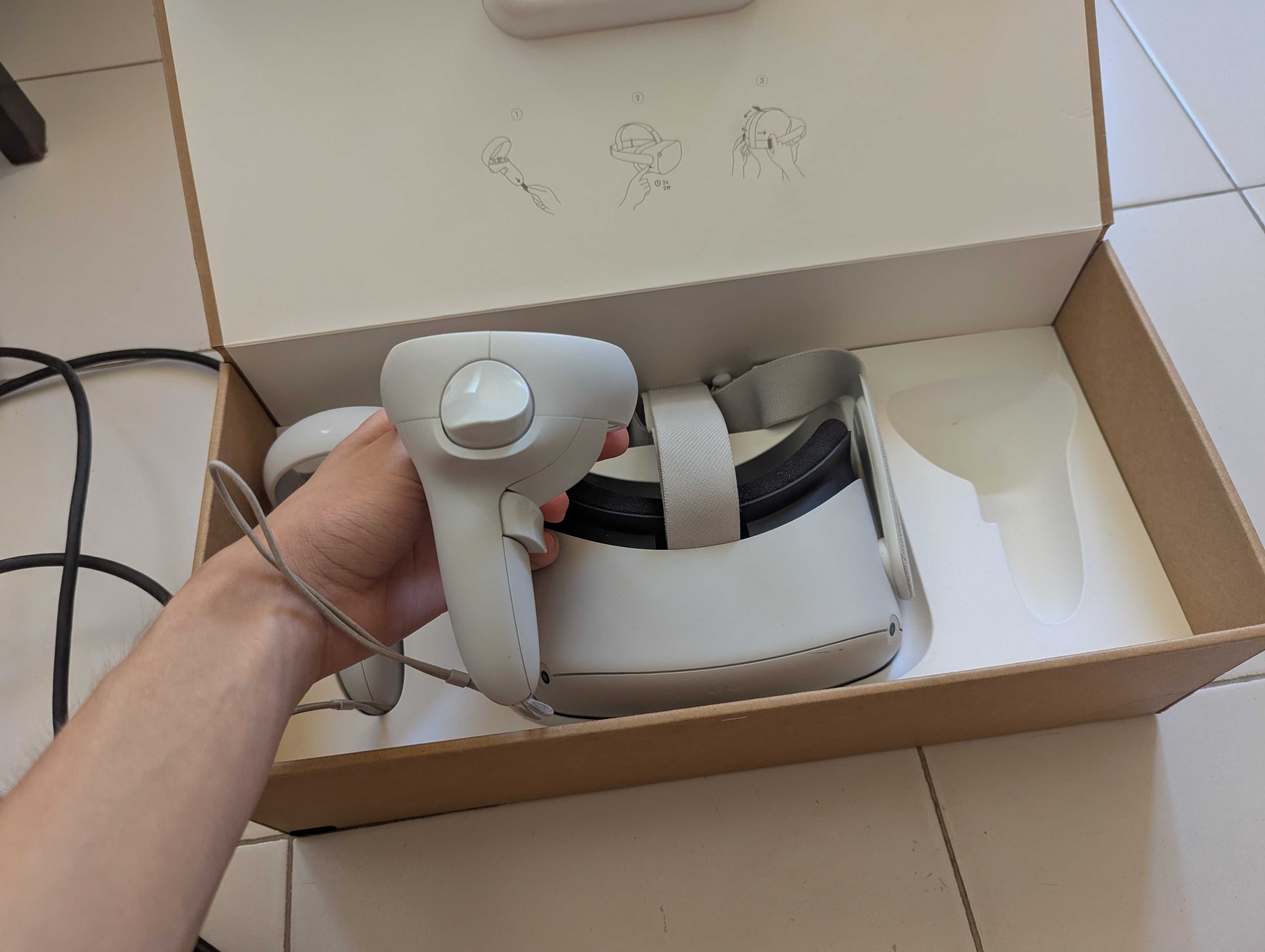 oculus quest 2 128 GB с кабел за pcvr