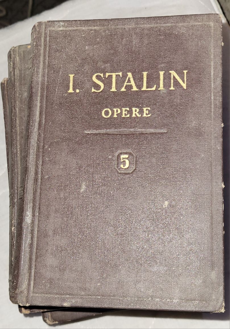 I.Stalin-Opere vol.1,5,6,7,8,12.