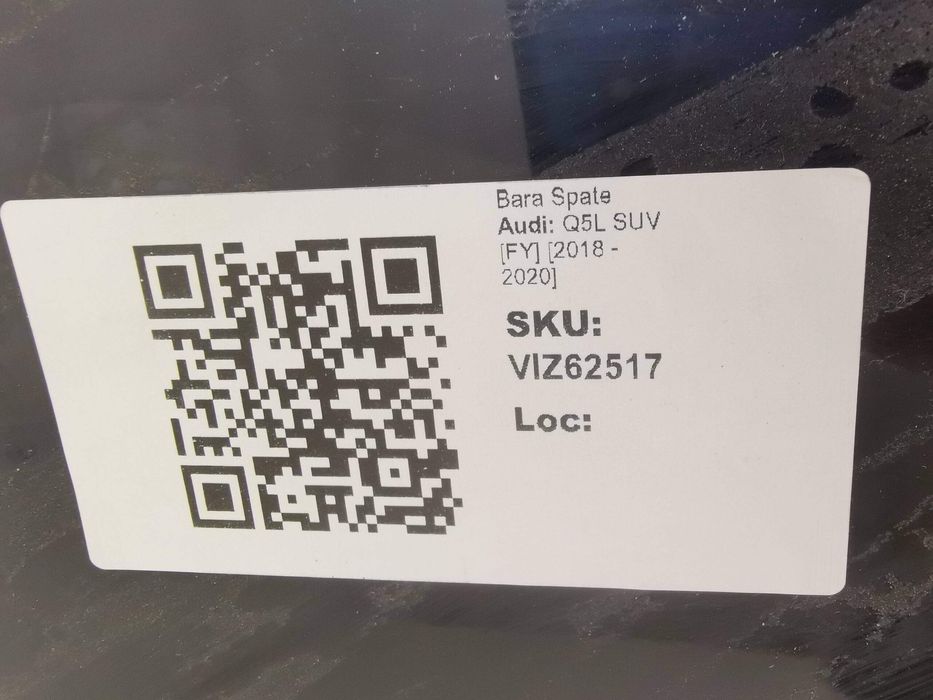Задна броня Ауди Q5Л / Audi Q5L SUV [FY] [ - ] Оригинална, в добро със