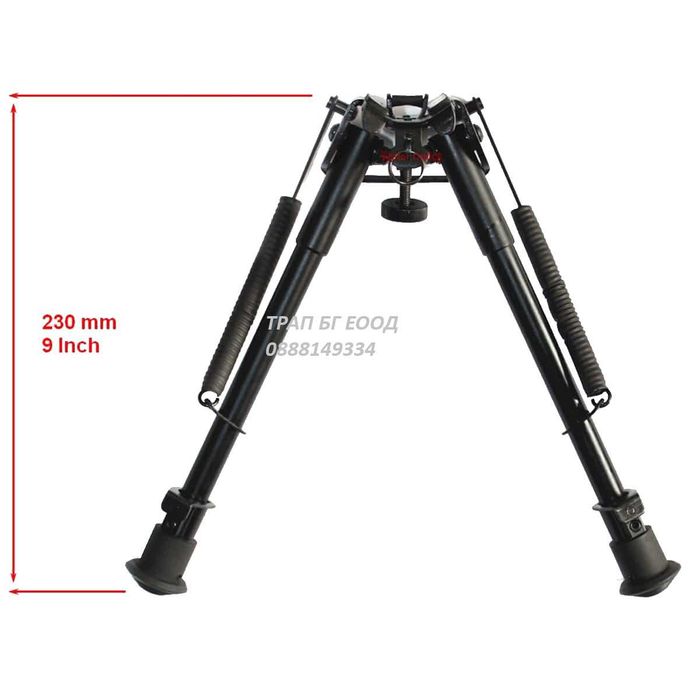 Двунога Vector за стрелба 23 см - 34.5 см два вида монтаж МЕТАЛНА