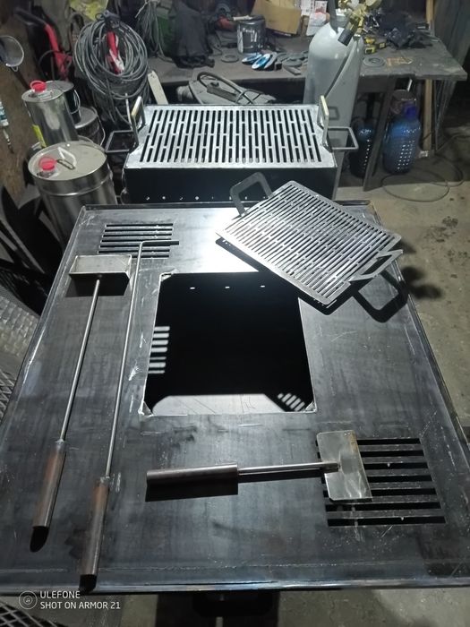 Gratar cu plita si gratar normal...