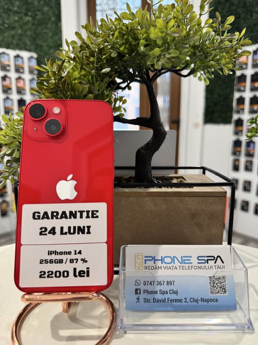iPhone 14 256Gb IN RATE- Din magazin,cu garantie!