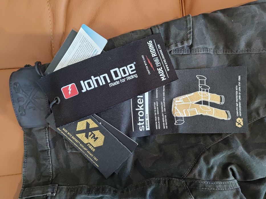 Мото екипировка-Дамски дънки John Doe Cargo XTM Aramid Jeans - Stroker