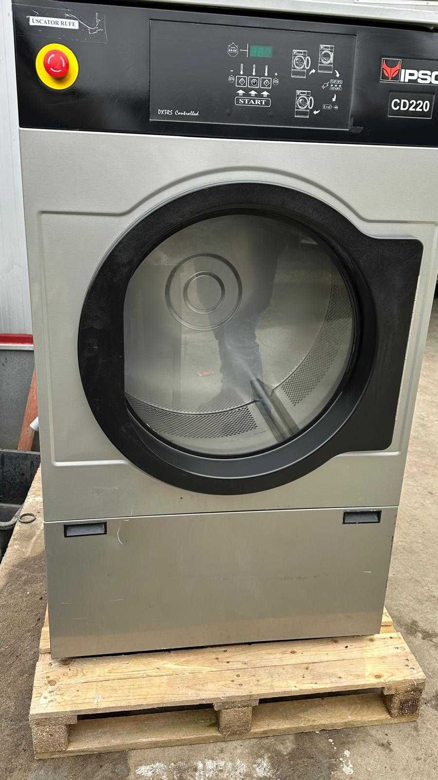 Masina de spalat rufe profesioanala IPSO HC100 Uscator rufe IPSO 220