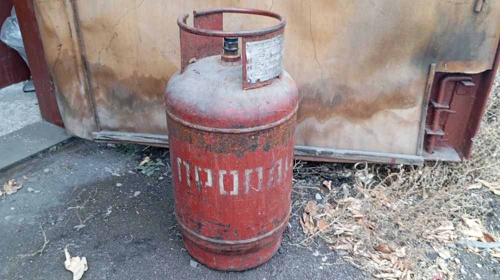 Бытовой газовый баллон на 27 л