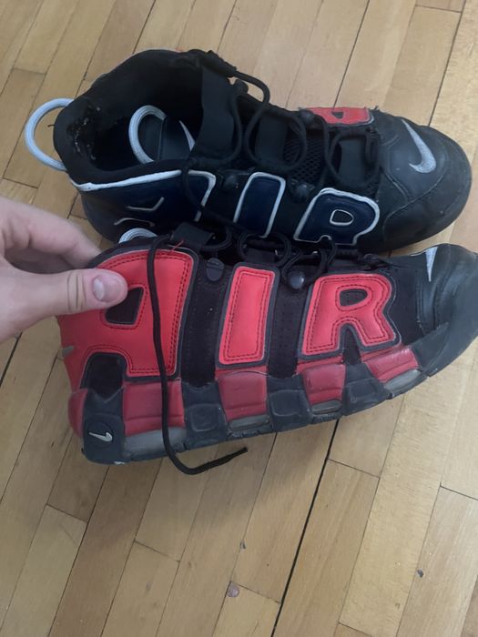 Adidasi nike uptempo blue&red