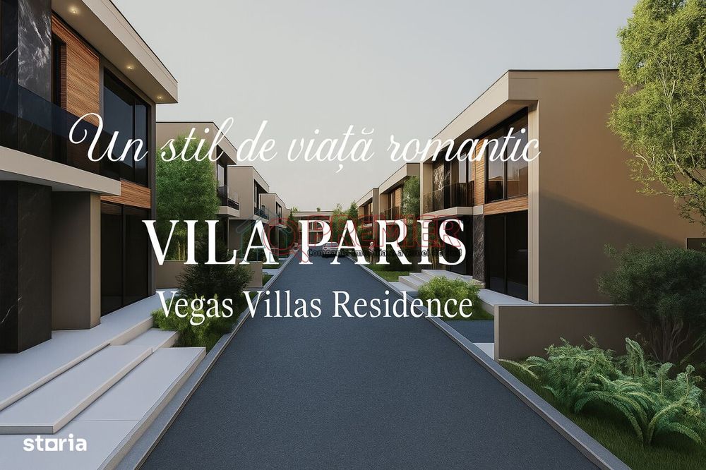 Splaiul Unirii - Vila PARIS - 5 camere - P+1 - Vegas Villas Residence
