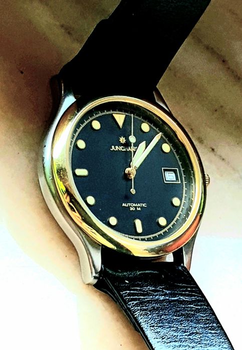 Ceas de mînă bărbați/femei JUNGHANS automatic anii '80