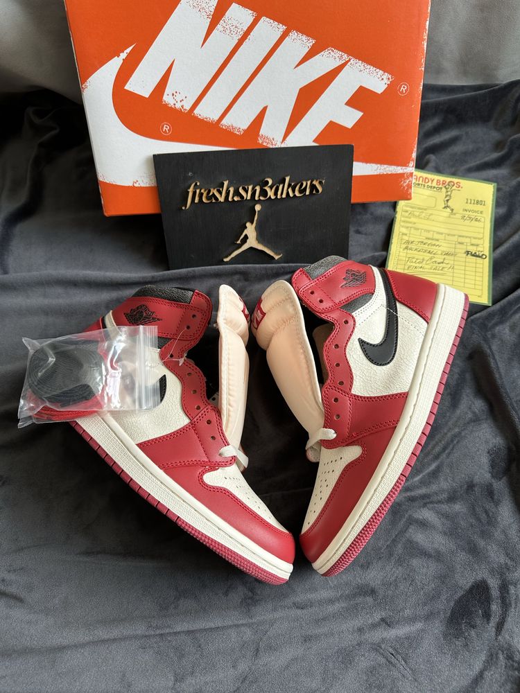 Air Jordan 1 Aj1 Retro Lost and Found size 42
