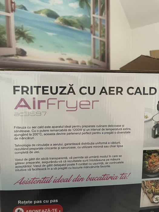 AirFryer, Friteuza cu aer cald