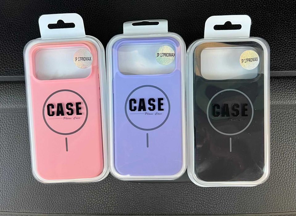 Huse MagSafe din silicon iPhone 17, 17 Air, 17 Pro, 17 Pro Max