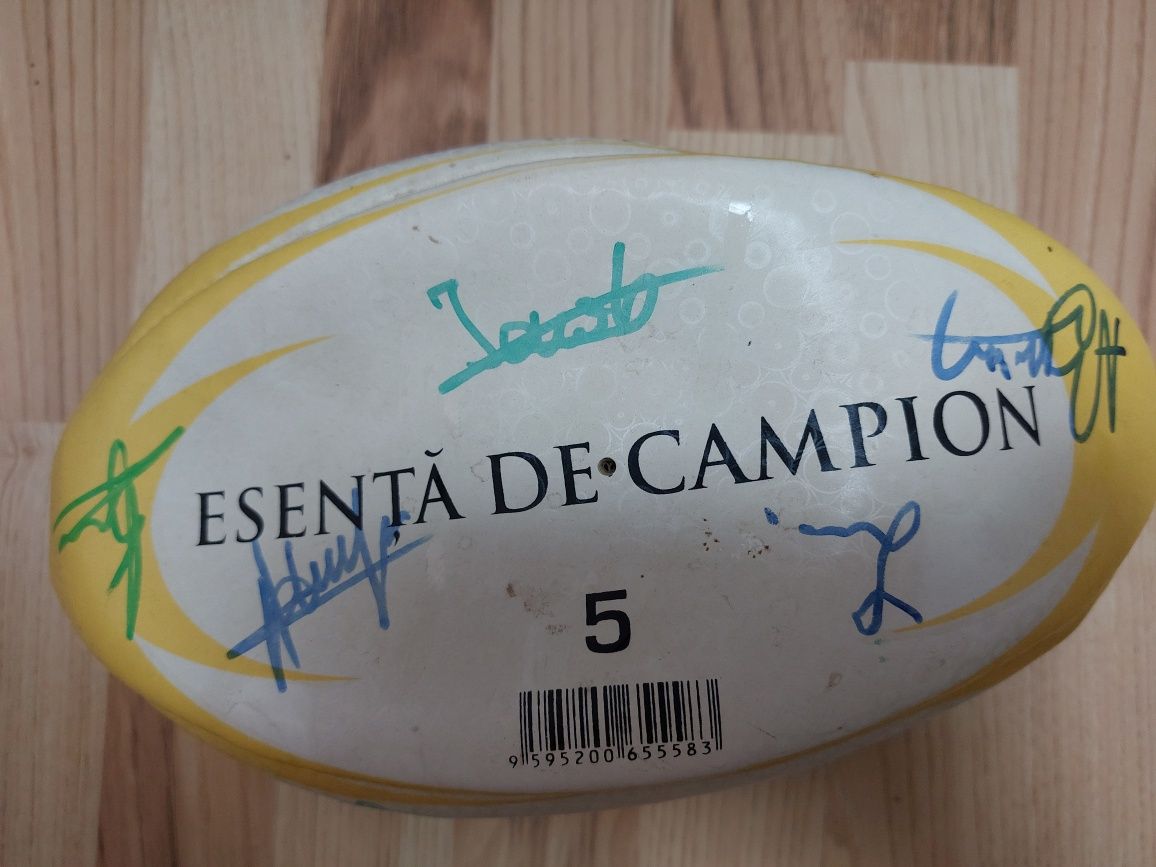 Minge Rugby cu autografe semnaturi