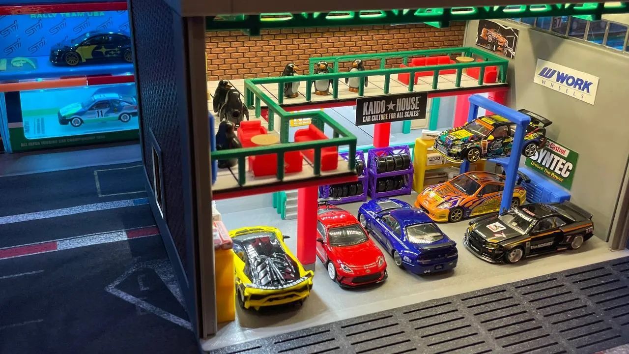 Hot wheels garage 1:64 Хотуилс гараж