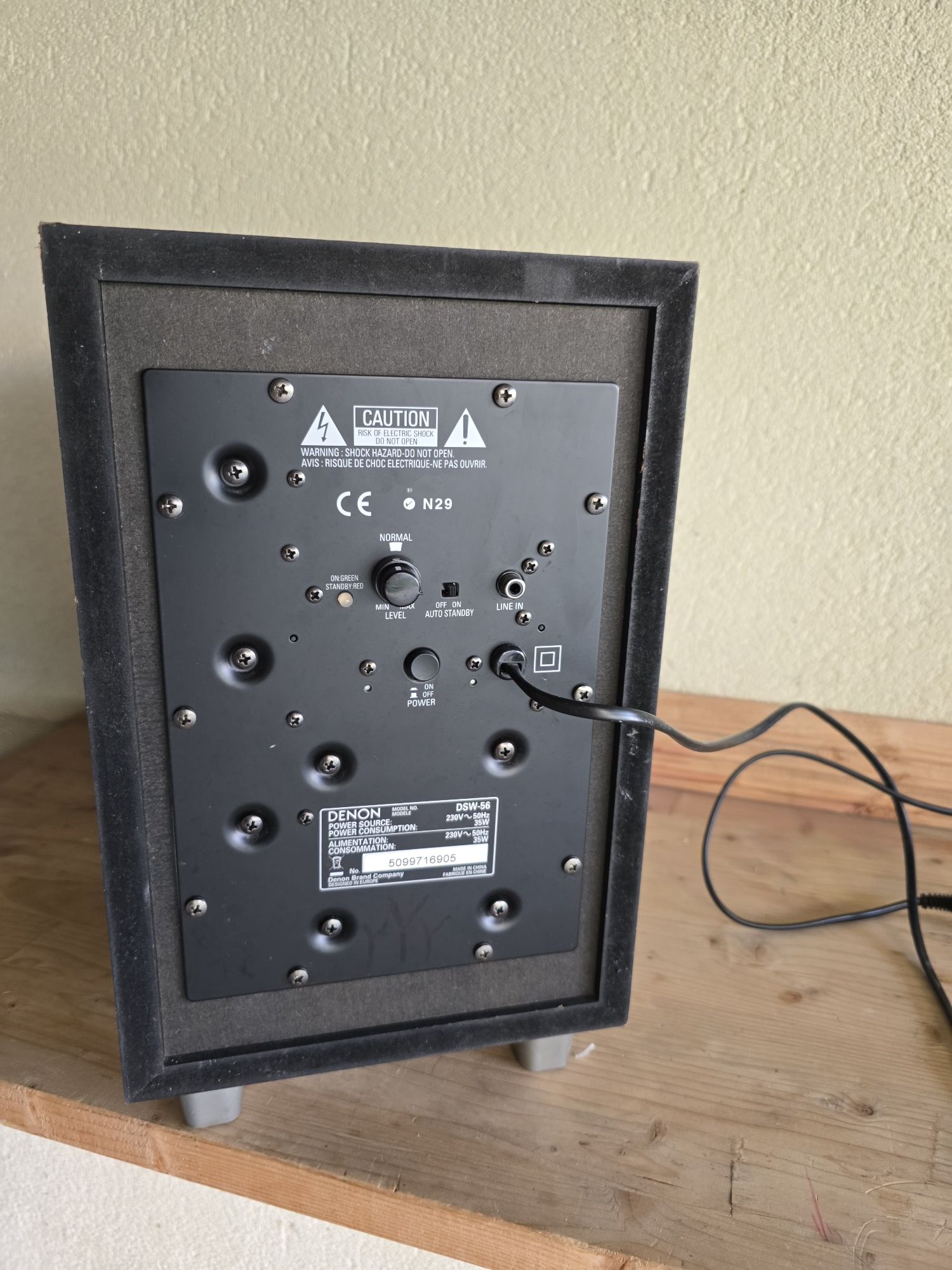 Sistem 5.1 Yamaha si Denon