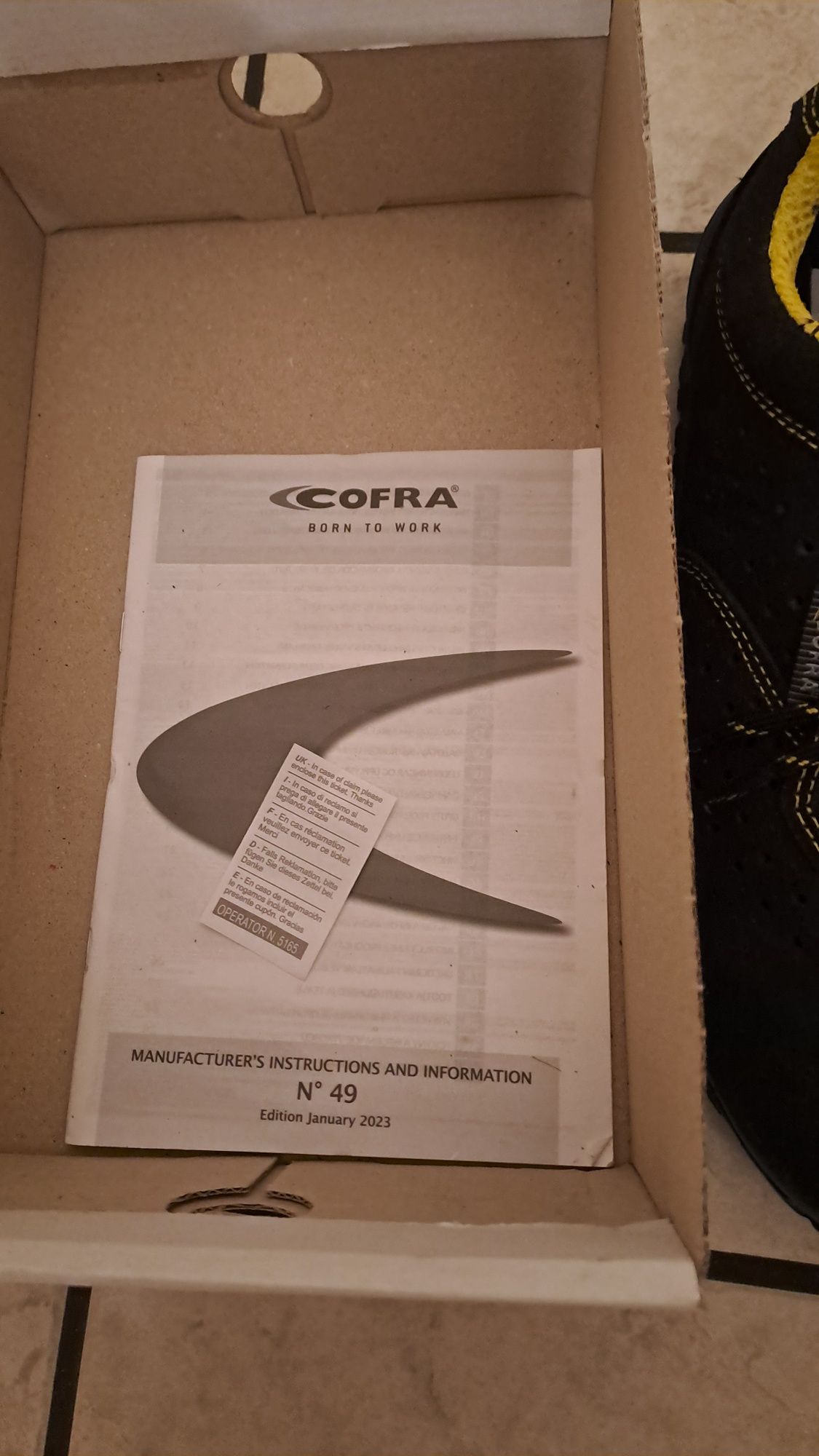 Работни обувки Cofra