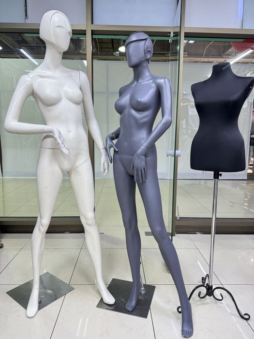 Манекены б/у полный рост,торс,нога и продаваемые
