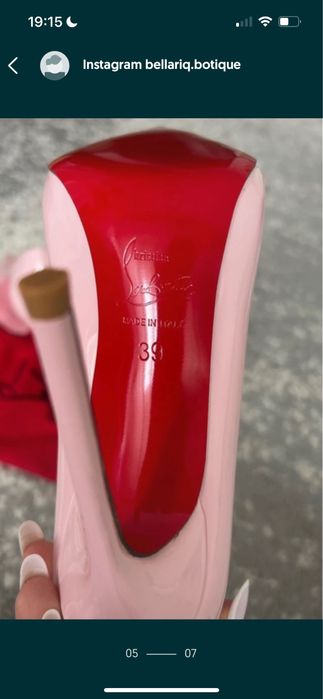 Pantofi Christian Louboutin Pe comanda