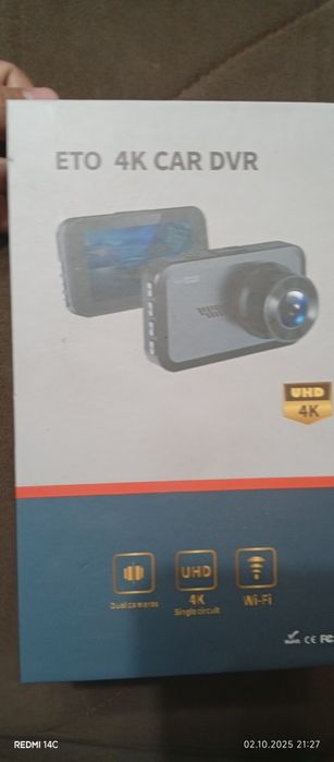 Авто регистрация камера новый  ETO 4K CAR DVR