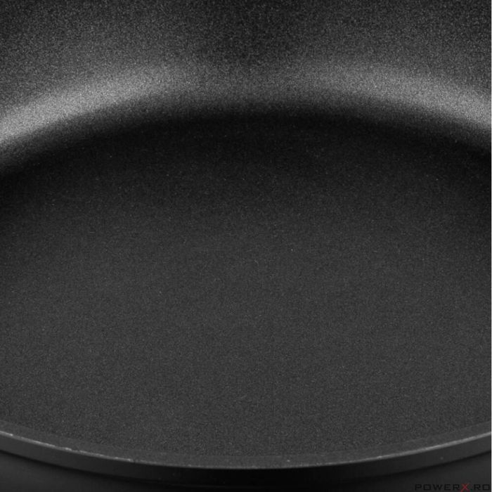 Tigaie din aluminiu cu 2 straturi antiaderente, 20 cm, neagra, Mars