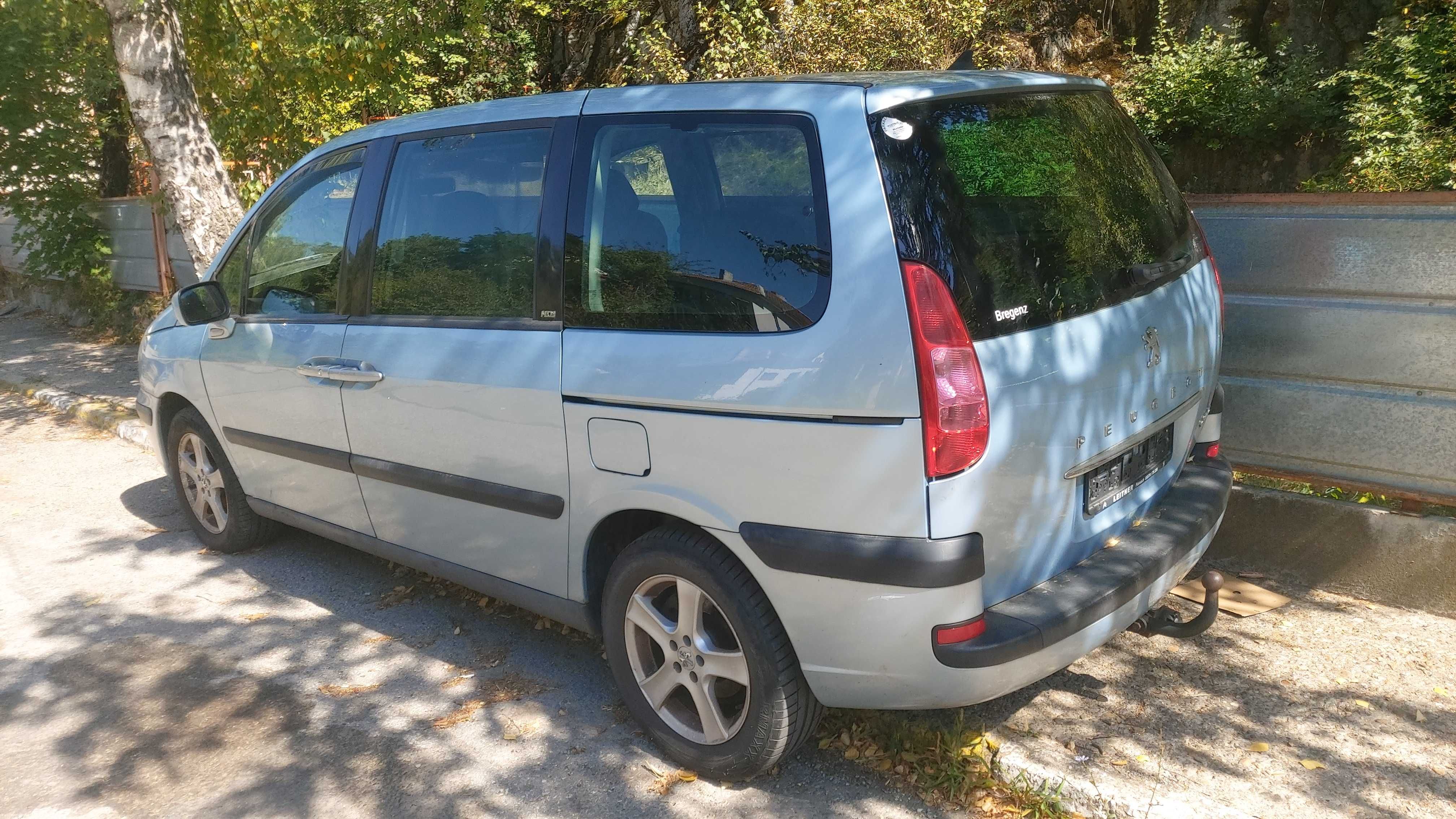 Peugeot 807, 2002 година, 2.0 HDI, 3900 лв
