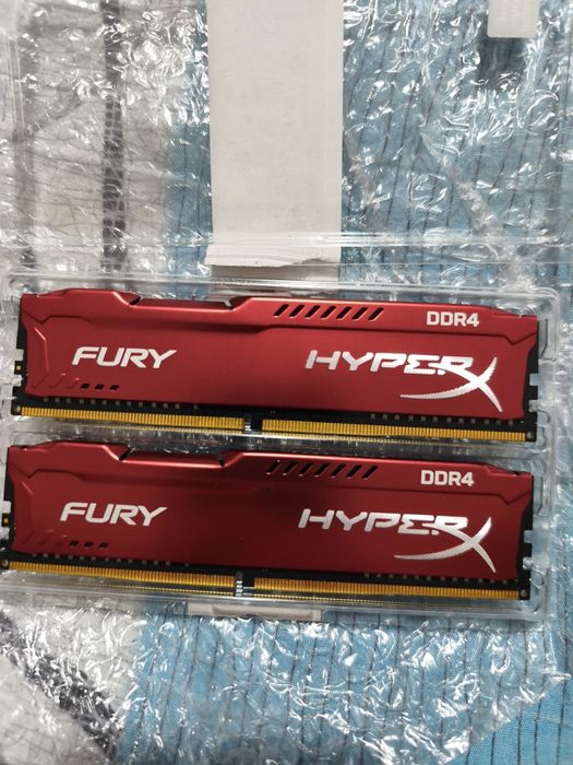 Оперативная память DDR4 Kingston Hyper Fury 16gb, 3200 mhz