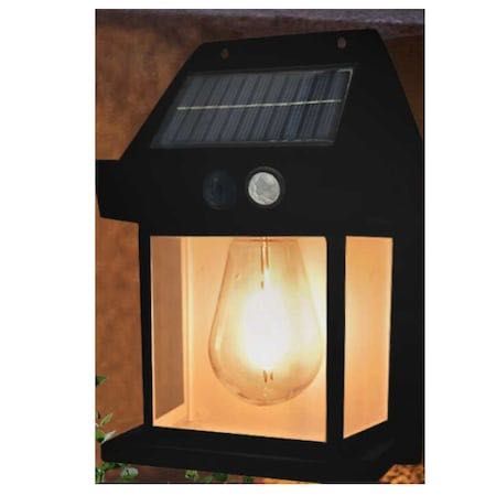 Lampa Led, JRH cu senzor de lumina pentru perete putere 3W Negru