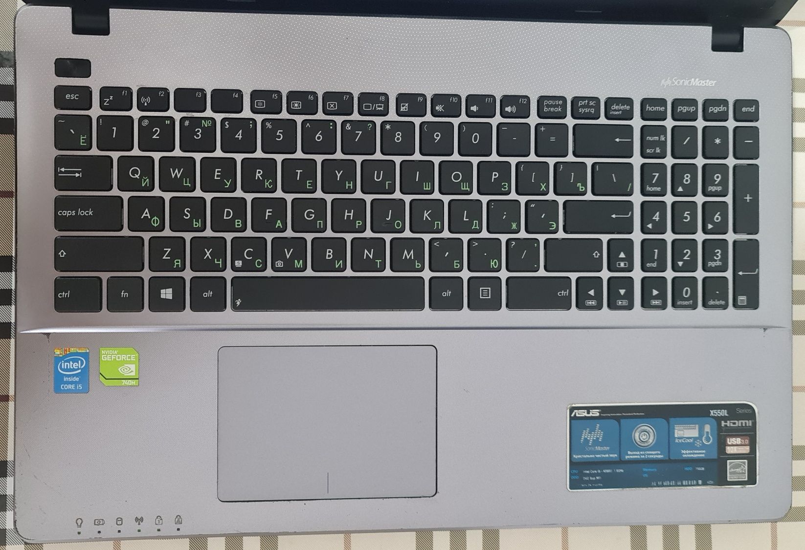 Ноутбук, noutbook Asus X550L