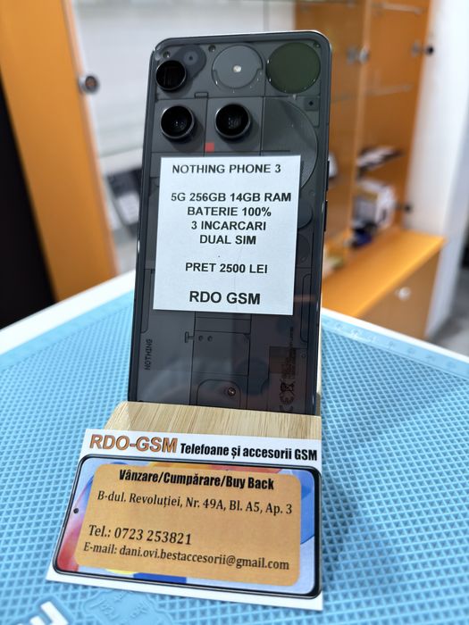 Nothing Phone Generatia 3 256gb Dual Sim/Garantie