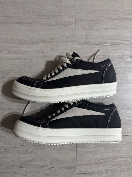 Rick Owens Vans Canvas Negri 43EU