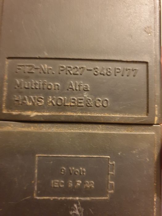 Stație emisie-receptie de epoca STABO MULTIFON ALFA