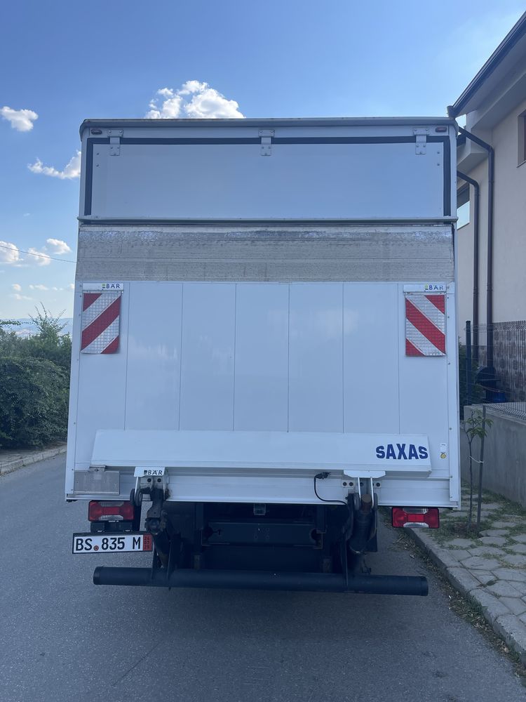 Продавам фургон SAXAS с падащ борд  1000кг -6.2м /за ивеко, камион,бус