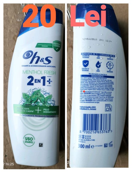 Șampon, spumă ras