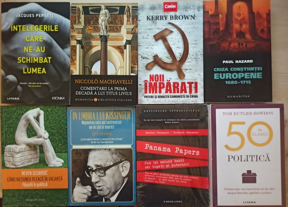 Carti despre politica, geopolitica, istorie
