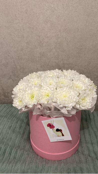 Цветы свежые только утром получили